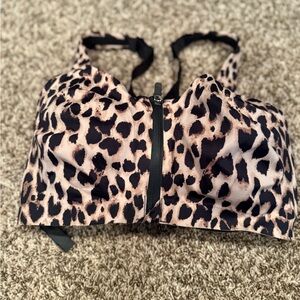 Victoria's Secret Leopard Print Sports Bra